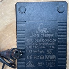 54.6v charger kugoo for sale  LONDON
