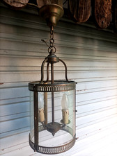 Ancienne lanterne cylindrique d'occasion  Bollwiller