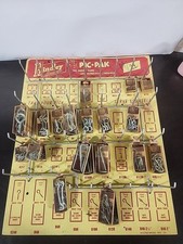 1950's HINDLEY The Handy Home And Workshop Container Hook Display - 16"x 20" comprar usado  Enviando para Brazil