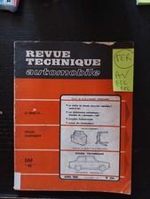 Revue technique daf d'occasion  Avignon