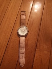 MINI RELÓGIO FEMININO GUESS W0731L3 ROSA QUENTE STRASS MOSTRADOR CORAÇÃO PULSEIRA DE COURO comprar usado  Enviando para Brazil