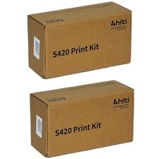 2 pacotes Hiti S420 4 x "6 100 impressões papel e fita pacote de impressão para impressora S420  comprar usado  Enviando para Brazil