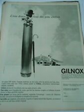 Advertising 1965 gilnox d'occasion  Expédié en Belgium