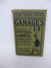 Gamages football annual for sale  HIGH PEAK