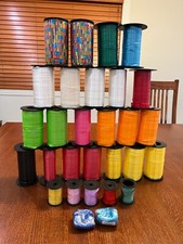 Lote de 29 fitas de ondulação, 3/16 polegadas de largura 500 YDS - Várias cores - Berwick comprar usado  Enviando para Brazil
