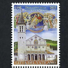 2023 Cidade do Vaticano: Catedral de Santa Maria Assunta de Spoleto, sem marca de charneira comprar usado  Enviando para Brazil