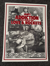 Jane addiction autographed for sale  Riverside