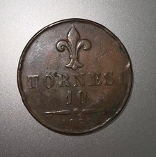Moneta tornesi 1859 usato  Grumello del Monte