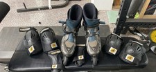 Patins em linha vintage masculino tamanho 10 Spiritblade ABT patins com almofadas kit comprar usado  Enviando para Brazil