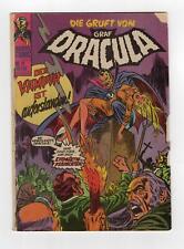 Usado, 1973 MARVEL TOMB OF DRACULA #14 4ª APARIÇÃO DE BLADE KEY RARO ALEMÃO comprar usado  Enviando para Brazil