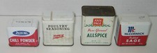 Vintage spice tins for sale  Palm Bay