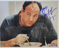FOTO AUTÊNTICA DAS SOPRANOS 8 X 10 ASSINADA POR JAMES GANDOLFINI STEINER CERTIFICADO DE AUTENTICIDADE comprar usado  Enviando para Brazil