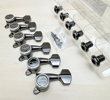 Afinadores de guitarra elétrica Gotoh SG381-AB07CK Cosmo 6L - Botões de alumínio comprar usado  Enviando para Brazil