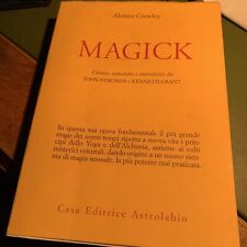 Magick aleister crowley usato  Lugo