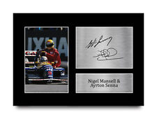 Nigel mansell ayrton for sale  MANCHESTER