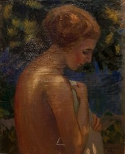 Olio tela ritratto usato  Latina