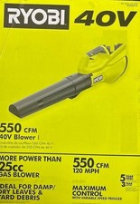Ryobi 40v 120 for sale  Douglasville