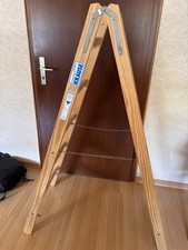 Holzleiter klappleiter 2x5 gebraucht kaufen  Breidenbach
