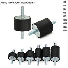 Gummipuffer Typ A Schwingungsdämpfer Silentblock Gummi-Metall-Puffer M3 bis M20 comprar usado  Enviando para Brazil