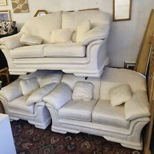 Seater soft white for sale  CRADLEY HEATH