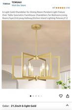 Chandelier farmhouse ceiling for sale  Centerville