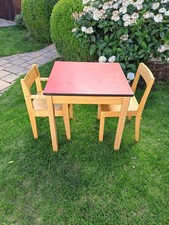 Kindertisch 2 stühlen gebraucht kaufen  Alfdorf