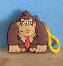 Chaveiro Nintendo Donkey Kong DK Super Mario Enterplay 3" borracha bom estado comprar usado  Enviando para Brazil