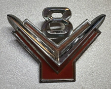 Peça de emblema original Ford V8 # BM-16237-A vintage fabricante de equipamento original comprar usado  Enviando para Brazil