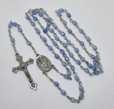 Vintage rosary blue for sale  DINAS POWYS