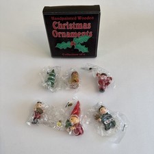 Miniature wooden christmas for sale  Huntington Beach
