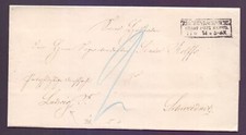 Faltbriefhülle 1874 stempel gebraucht kaufen  Bremen