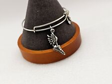 Usado, Alex & Ani Prata "Você é um Campeão" Hermes Charme Pulseira Pulseiras 💫 comprar usado  Enviando para Brazil