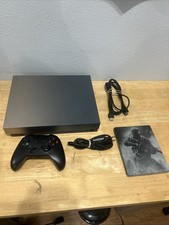 Console Microsoft Xbox One X 1TB cinza mistura - com controle, cabos, COD IW, funciona comprar usado Console Microsoft Xbox One X 1TB cinza mistura - com controle, cabos, COD IW, funciona comprar usado  Enviando para Brazil