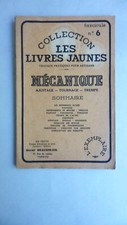 Livres jaunes mécanique d'occasion  Bassillac