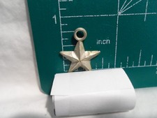 Berloques Cracker Jack antigos vintage brinquedo prêmio premium metal tom prata estrela comprar usado  Enviando para Brazil
