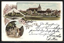 Lithographie putlitz rtsansich gebraucht kaufen  Berlin
