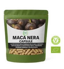 MACA NERA  Bio  100 capsule  - Vegan OK comprar usado  Enviando para Brazil