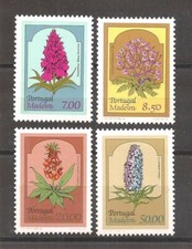 [8116] Portugal, Madeira 1981, Conjunto completo, sem marca de charneira**, Flores nativas, vida selvagem comprar usado  Enviando para Brazil
