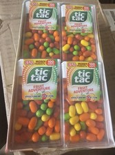 Usado, Pacote com 12 recipientes Tic Tac Fruit Adventure Mints caixa 100 unidades  comprar usado  Enviando para Brazil