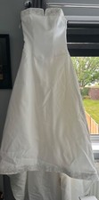 Wedding dress size for sale  BRIDGWATER