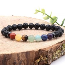 bracelets pierres lave d'occasion  Saverne