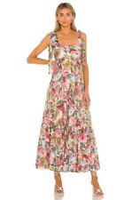 Vestido maxi floral longo Zimmermann Mae amarrar ombro tamanho 2 (AU/UK - 10 EUA 6) dia comprar usado  Enviando para Brazil