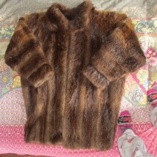 Manteau fourrure marmotte d'occasion  Bazas