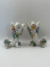 Pair volkstedt dresden for sale  FAIRFORD