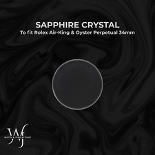 Sapphire crystal 34mm for sale  Los Angeles