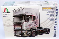 Kit de modelo Italeri escala 1/24 3906 Scania R730 V8 Streamline caminhão prata Griffin comprar usado  Enviando para Brazil