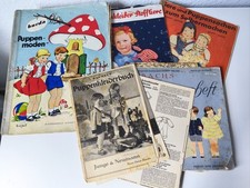 Alte puppenschnittmuster antik gebraucht kaufen  Hamburg