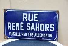 Ancienne plaque rue d'occasion  Longjumeau