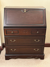 Mahogany writing desk for sale  WIGAN