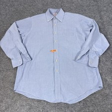 Camisa polo Brooks Brothers The Original ajuste regular 15,5-32 azul preppy Oxford, usado comprar usado  Enviando para Brazil